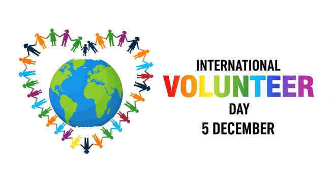 Celebrate International Volunteer Day on December 5th with collaborative global community impact, promoting teamwork, unity, and social responsibility worldwide