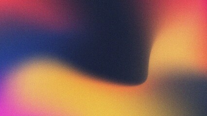Warm Vibrant Grainy Gradient Background Retro Noise Abstract Texture