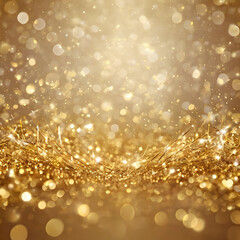 golden christmas background