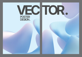 Serene blue forms inspire creativity and sense of originality in design