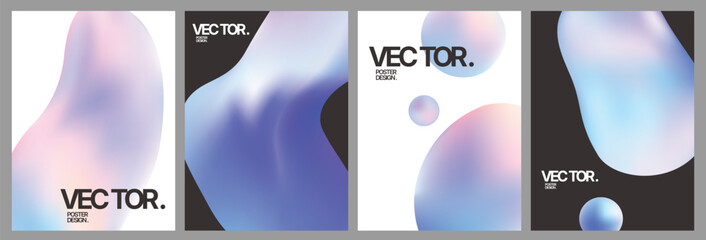 Simple design emphasizing whitespace and color gradations