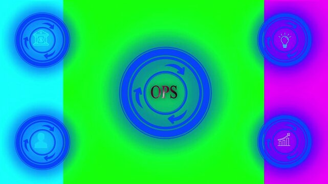 Internet, business, Technology and network concept. Project management concept. Project management concept animation 4k .