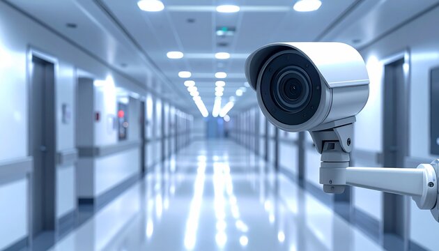 Security Camera in Hall.