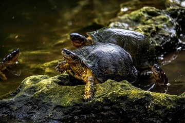 Obraz premium hermosas tortugas