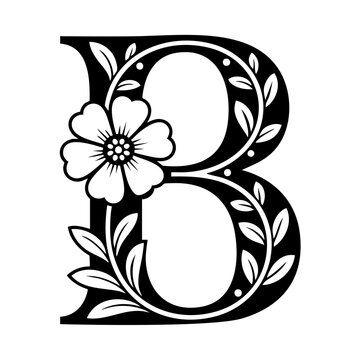 Letter B Monogram