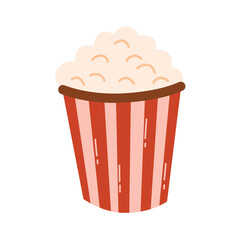 popcorn bucket illustration