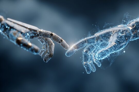 Exploring the fusion of human and robotic intelligence in a data driven technological future