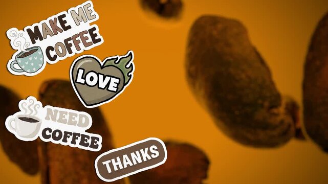 Make Me Coffee Love, Falling Coffee Seeds