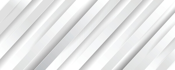 Obraz premium Diagonal gray gradient lines background. Abstract silver stripes wallpaper. Abstract technology background. Slanted gray texture for graphic design, posters, banners, flyers, brochures, presentations.