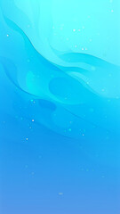 水の中のような穏やかな青の抽象背景