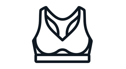 Stylish sports bra perfect for fitness yoga and active lifestyle designs adding a modern touch to your health and wellness marketing campaigns, Generative AI.