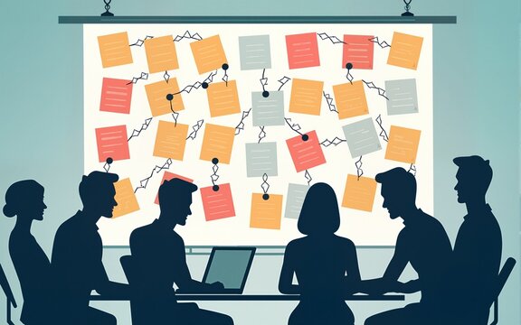 business brain storm strategy ideas sharing hand  paper document chart analysis close up,business people teamwork consult organize big data summary together conference meeting office,ai generate