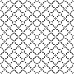 Fototapeta premium Black star-shaped pattern on a white background