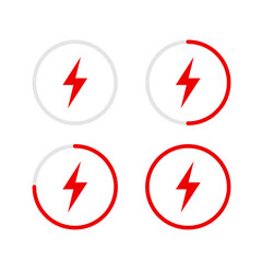 charging progress bar symbol