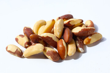 Brazil nuts contain beneficial nutrients and minerals