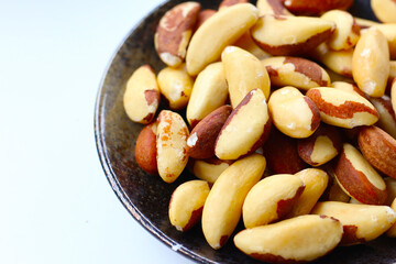 Brazil nuts contain beneficial nutrients and minerals