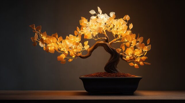 Illuminated bonsai tree (1)