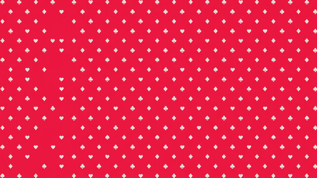 Vibrant red background with subtle white polka dot pattern - Powered by Adobe