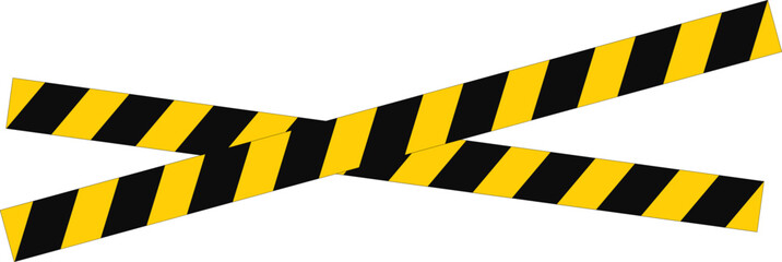 abstract background with caution tapes