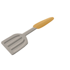spatula isolated on white