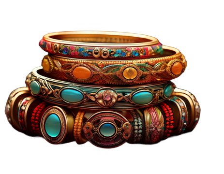 Anklet (payal) isolated - Powered by Adobe