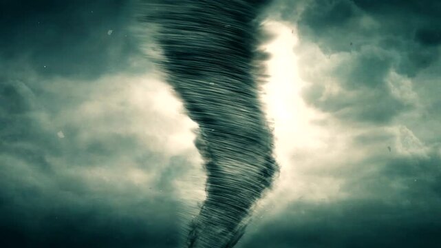 Tornado and Storm 4K Animation