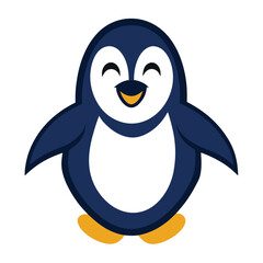 penguin on a white background