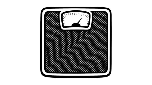 Bascula de ba&ntilde;o