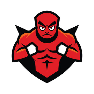 red devil with a crown