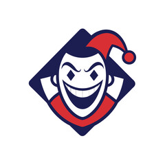 cartoon character of man in red hat