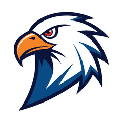 eagle head vector illustration