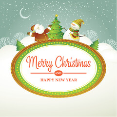 christmas greeting card