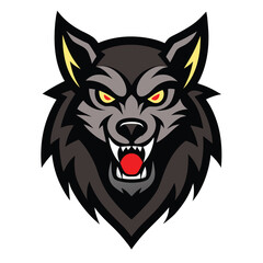 wolf head mascot