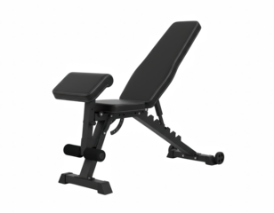Adjustable Weight Bench with Preacher Curl Pad