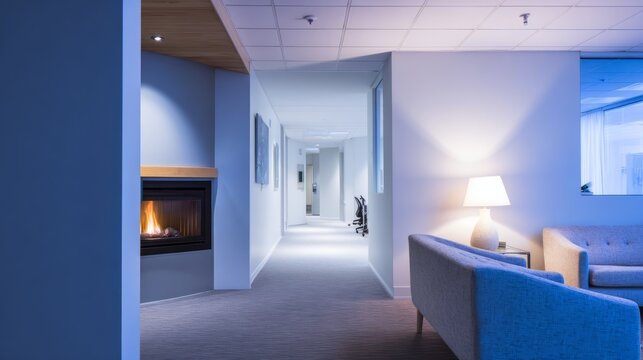 tennessine. Modern medical facility interior with clean clinical setting and professional ambient lighting. real-estate listings.
