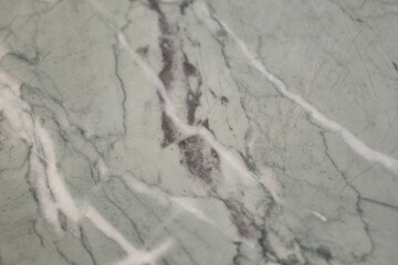 Gray marble surface with beautiful veining patterns