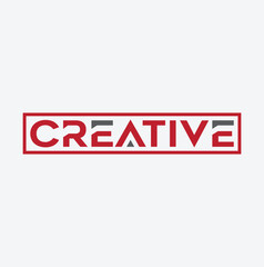 creative text design, creative it , creative box logo design, unique and professional creative art logo, shap design creative modern and digital logo