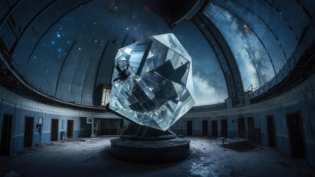 Abandoned observatory dome