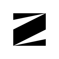 Letter Z logo. Logo design. Template elements. Geometric abstract logo