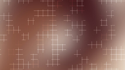 Brown Pearl Grid Line Abstract Background with Modern Light Gradient