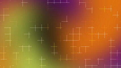 Halloween Gradient Grid Line Background with Orange Purple and Green Glow