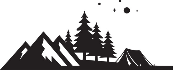 Camping Adventure Icon Set &ndash; Outdoors, Hiking & Nature Elements
Minimalist Wilderness Icons &ndash; Camping, Mountains, Compass & Fire
Outdoor Survival Line Art &ndash; Boots, Tent, Knife & Campfire Designs