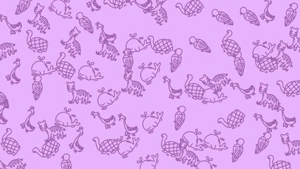 Whimsical Turkey Pattern - A Thanksgiving Delight for Creative Projects.