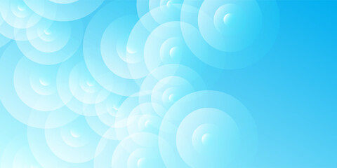pastel colorful, Light Blue gradations. Circle effect style creative art nice modern simple