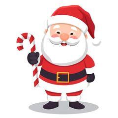 cartoon santa claus
