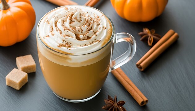 Mock Pumpkin Latte Mocktail Recipe