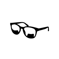 Fototapeta premium sunglasses isolated on white background