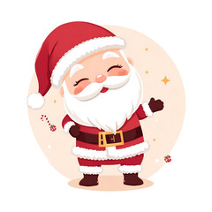 Cardboard Santa Claus 