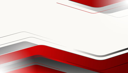 Red white modern abstract background design