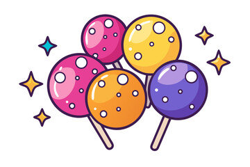 funky crayon doodle geometric shapes pattern icons